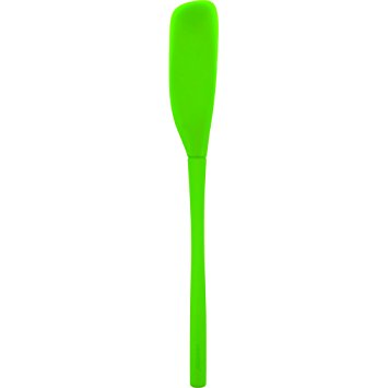 Tovolo Flex-Core All Silicone Jar Scraper - Spring Green