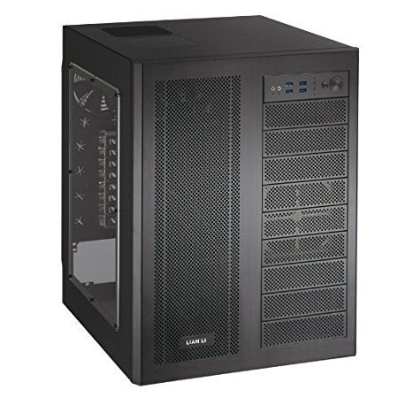 Lian-Li Case PC-D600WB Full Tower Aluminum 3.5inch x6/2.5inch x6 HDD Black Retail