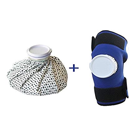 Cold Therapy Knee Brace for Pain Relief with Removable Ice Bag - Compression Relief Technology