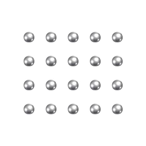 uxcell 30pcs 2.5mm Chrome Steel Bearing Balls G5 Precision