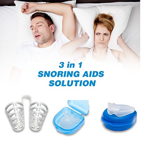 Maxpro Snoring Solution Aid 3in1-pack Snore Solutions
