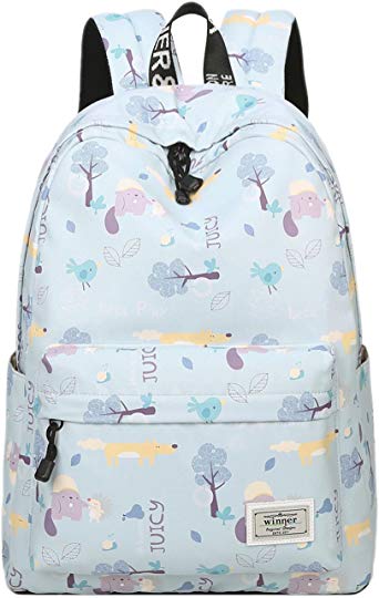 Mygreen Kid Child Girl Cute Patterns Printed Backpack School Bag11.5"x15.7"x5.1"