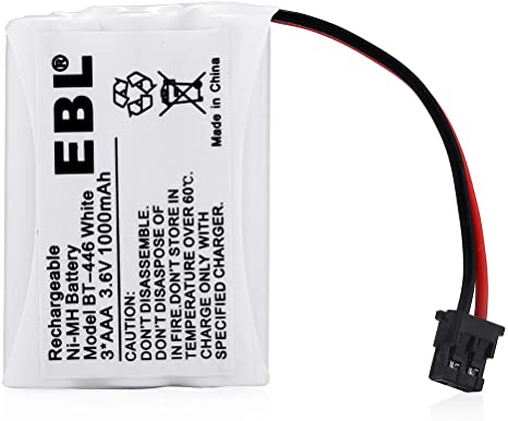 EBL Rechargeable Cordless Phone Batteries for Bt-446 Bt446 Bp-446 Bp446 Bt-1005 Bt1005 Dct646