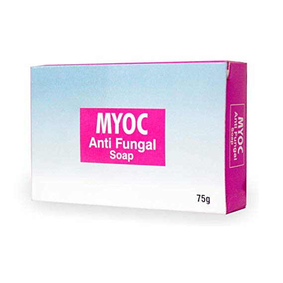 Myoc Anti Fungal Soap For Dandruff, Jock Itch, Athlete's Foot