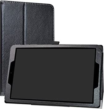 Chuwi HiPad Tablet Case,LiuShan PU Leather Slim Folding Stand Cover for Chuwi HiPad 10.1 Inch Android Tablet PC (Not fit CHUWI Hi10),Black