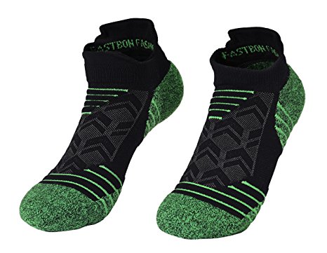 FASTBON Short Compression Socks Men’s & Women’s Athletic Fit for Running, Cycling