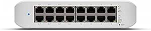 Ubiquiti USW-LITE-16-POE UniFi Switch Lite 16 Port Gigabit Managed Switch with 8 POE  Ports