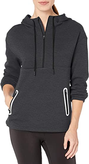 Amazon Essentials Women's Fleece Lined Pullover Hoodie Anorak