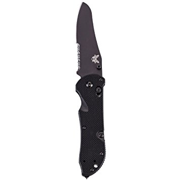 Benchmade - Triage 915 Knife, Sheepsfoot, Black Handle