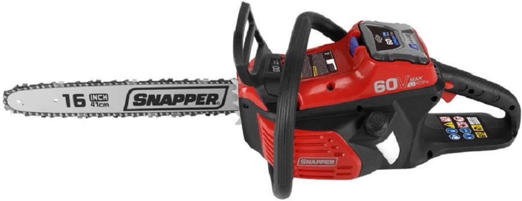 Snapper SC60V 60V Chainsaw Includes 2Ah Battery and Charger