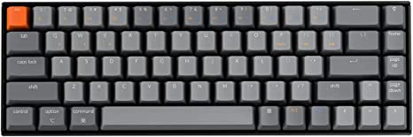 Keychron K6-O1 V2 -Gateron Red - White LED, Black