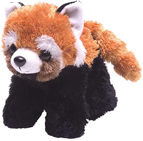 Wild Republic 16247, Red Panda Hug'ems Plush, Cuddly Soft Toy 18 cm