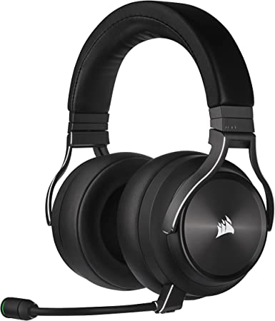 CORSAIR Virtuoso RGB Wireless XT High-Fidelity Gaming Headset with Spatial Audio, Slate