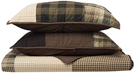 Woolrich Winter Hills Quilt Mini Set Full/Queen Tan