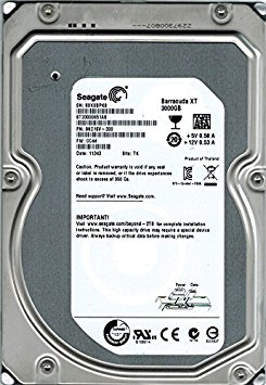 Seagate ST33000651AS P/N: 9KC16V-300 F/W: CC44 3TB TK