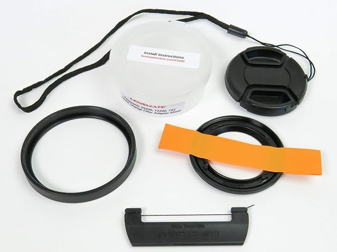 Lensmate Quick-Change Filter Adapter Kit 52mm for Panasonic ZS200, TZ200, TX2