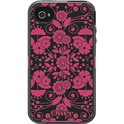 OtterBox Defender Series Case for iPhone 4/4S - Retail Packaging - Studio Collection - Perennia