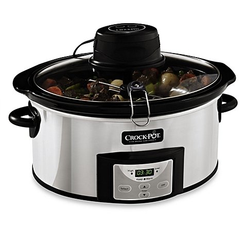 Crock-pot SCCPVC600AS-P 6-Quart Digital Slow Cooker with iStir Automatic Stirring System System Is Sure to Be a Favorite for Any Kitchen