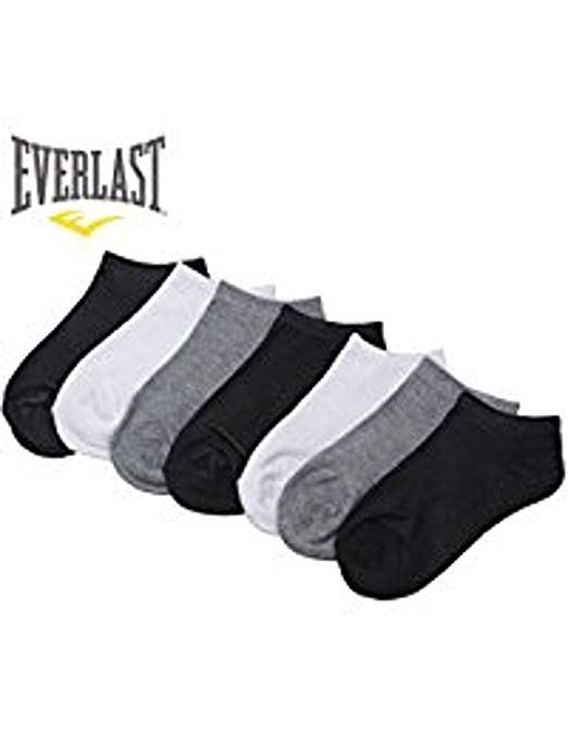 Everlast Womens No Show Athletic Ankle Socks (Pack of 7,14 or 21 pairs)