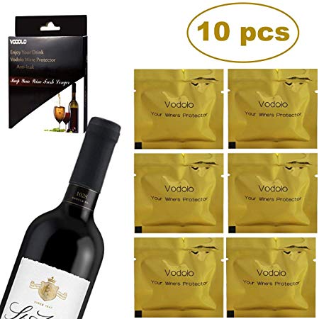 10 Set Condoms Style Wine Protector, Wine Air Vacuum Stoppers Beverage Bottle Stoppers Reusable Wine Sealer, Food Grade Latex & Air-Tight Grip To Keep Wine Fresh, Black