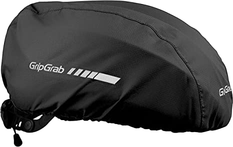 GripGrab Bicycle Helmet Cover Waterproof High Visibility Reflective Cycling Helmet Cover Rainproof Windproof Bike Rain Cover