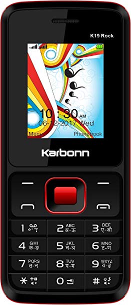 Karbonn K19 Rock (Black-Red)