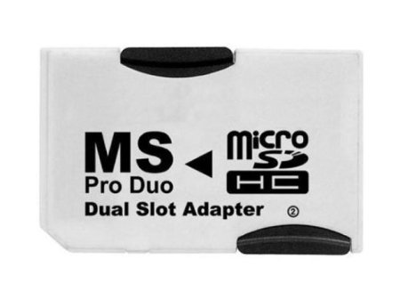 NEON MicroSD to Memory Stick PRO Duo Dual slot adapter (microSD/microSDHC)