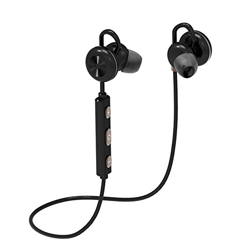 Diglot HI-FI Stereo Bluetooth Headphone Wireless Metal Magnetic Suction Earbuds for Passionate Sports & Running Workout 6-7 Hour Battery Noise Cancelling Headsets