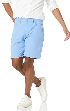 Amazon Essentials Mens Straight-fit 9" Inseam Stretch 5-Pocket Short