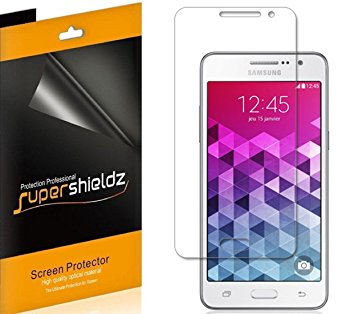 [6-Pack] Supershieldz- Anti-Bubble High Definition Clear Screen Protector For Samsung Galaxy Grand Prime   Lifetime Replacements Warranty - Retail Packaging