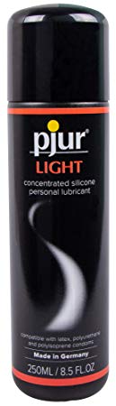 Pjur Light- Concentrated Silicone Personal Lubricant with A Less Viscous Formula That Provides More Skin-to-Skin Contact (8.5 Fluid Ounce / 250 Milliliter)