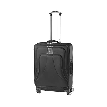 Travelpro Luggage WalkAbout LITE 4 25-Inch Expandable Spinner Upright with Suiter, Black, One Size