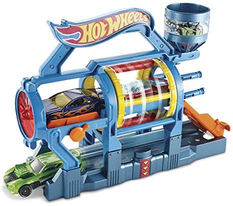 Hot Wheels Turbo Jet Car Wash Playset Vehicle