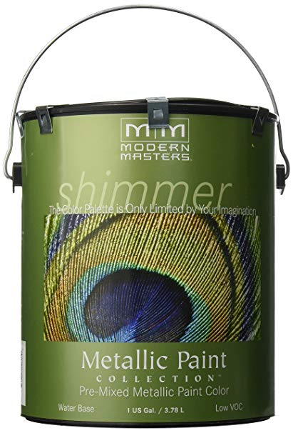 Modern Masters ME196-GAL Metallic Paint, Pearl White