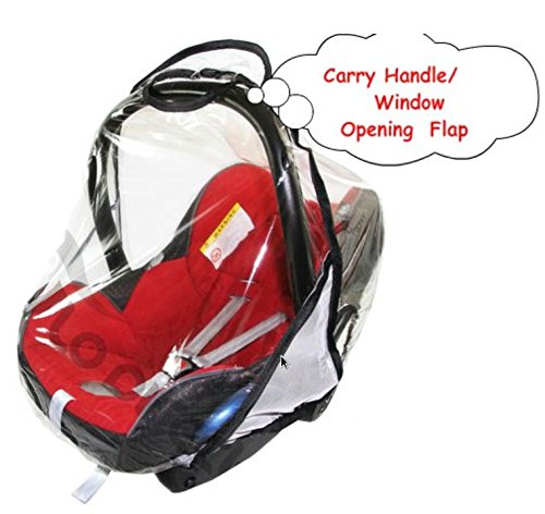 Universal Car Seat Rain Cover To Fit Maxi Cosi Brand & All Other Car Seats VENTILATED