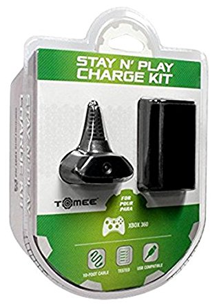 Xbox 360 Hyperkin Charge Kit - Black