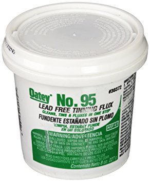 Oatey 30372 No. 95 Tinning Flux, Lead Free 8-Ounce