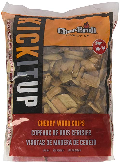 Char-Broil Cherry Wood Smoker Chips, 2-Pound Bag