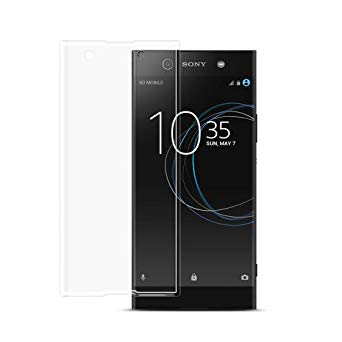 Screen Protector for Sony Xperia XA2 ,3D Full Coverage 9H Hardness Tempered Glass Screen Protector for Sony Xperia XA2 with Anti-fingerprint Bubble-Free (transparent)