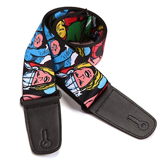 Buckle-Down 2" Marvel Comics Guitar Strap