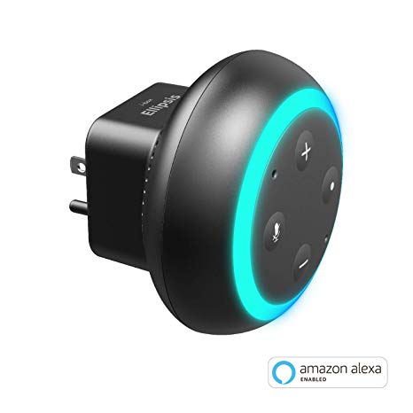 Ellipsis Plug-in Smart Speaker with Amazon Alexa