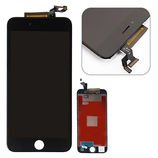 LCD Touch Screen Digitizer and LCD Display 3D Touch Screen Digitizer Assembly Replacement for iPhone 6S 4.7inch Black