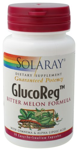 Solaray GlucoReg -- 30 Capsules