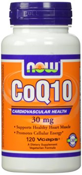 NOW Foods CoQ10 30mg, 120 Vcaps