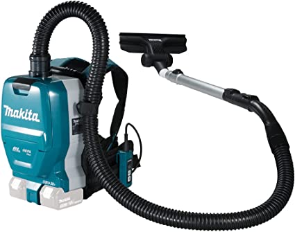 Makita DVC261ZX15 Aspirador de Mochila con batería, 2 x 18 V, 1