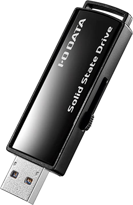 アイ・オー・データ IODATA スティックSSD USB 3.2 Gen 2対応 小型 ポータブル 耐衝撃 500GB 日本メーカー SSPC-US500K/E