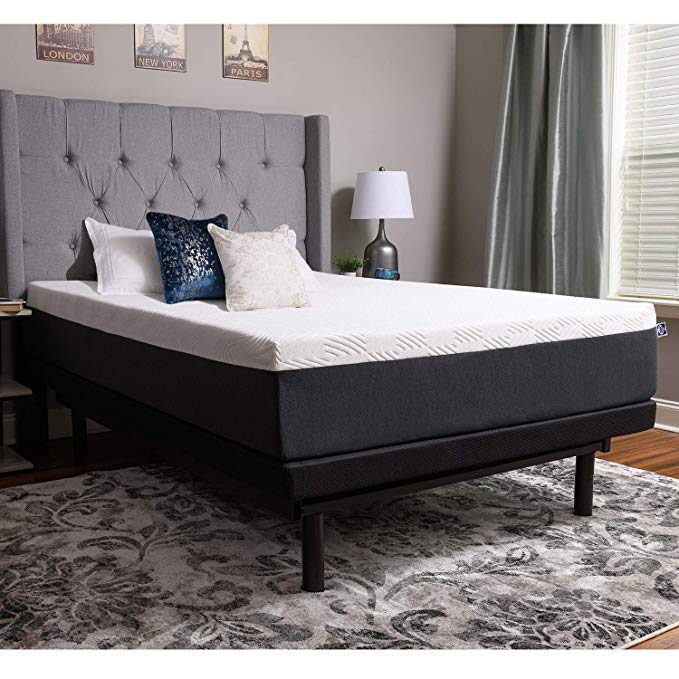 Sealy, 12-Inch, Bed in a Box, Adaptive Comfort Layers, Medium-Firm Feel, Memory Foam Mattress, Queen