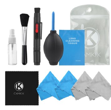 Professional Camera Cleaning Kit for DSLR Cameras- Canon, Nikon, Pentax, Sony - Cleaning Tools and Accessories