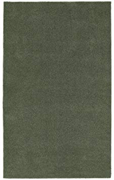 Garland Rug Room Size Bathroom Carpet, 5-Feet by 8-Feet, Deep Fern