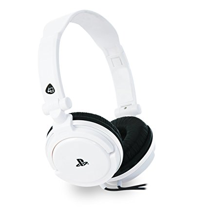 4Gamers Officially Licensed Stereo Gaming Headset - White (PS4/PSVita)